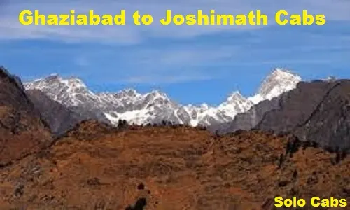ghaziabad to joshimath  cabs