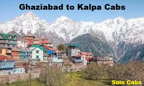 ghaziabad to kalpa cabs