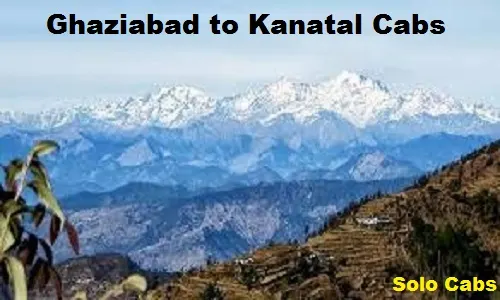 ghaziabad to kanatal  cabs
