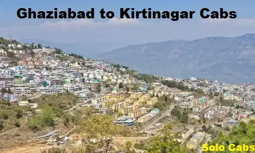 ghaziabad to kirtinagar cabs