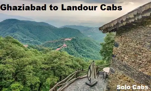 ghaziabad to landour cabs