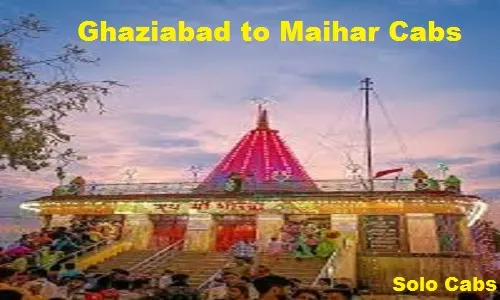 ghaziabad to maihar cabs