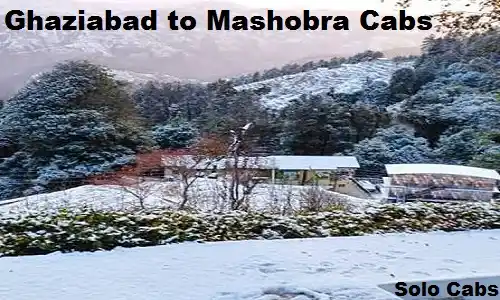 ghaziabad to mashobra cabs