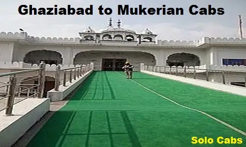 ghaziabad to mukerian cabs