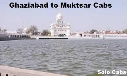 ghaziabad to muktsar cabs