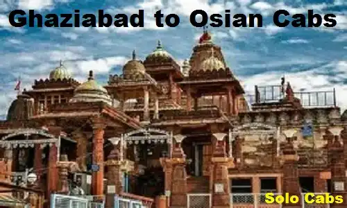 ghaziabad to osian cabs