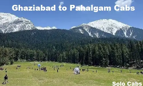 ghaziabad to pahalgam cabs