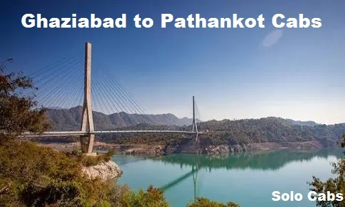 ghaziabad to pathankot cabs
