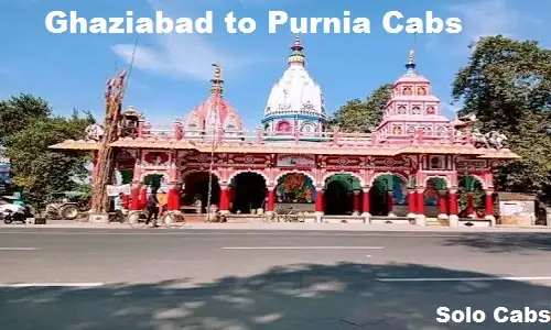 ghaziabad to purnia cabs