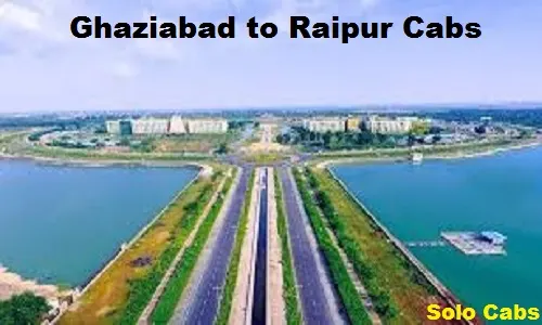 ghaziabad to raipur cabs