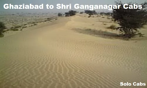 ghaziabad to shri ganganagar cabs
