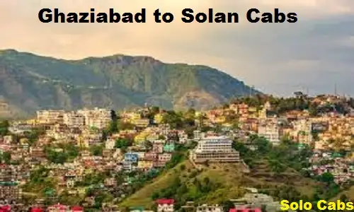 ghaziabad to solan cabs