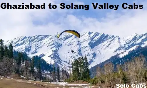 ghaziabad to solang valley cabs