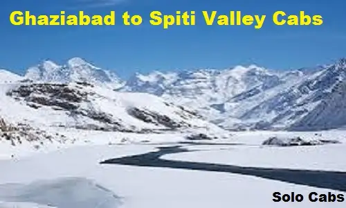 ghaziabad to spiti valley cabs