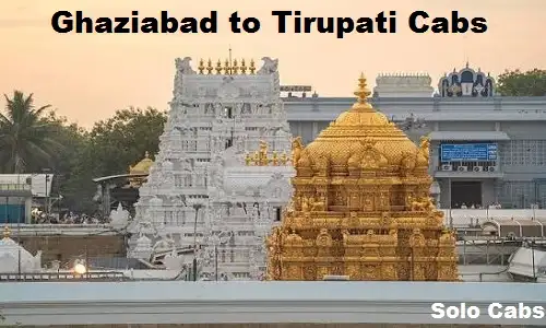 ghaziabad to tirupati cabs