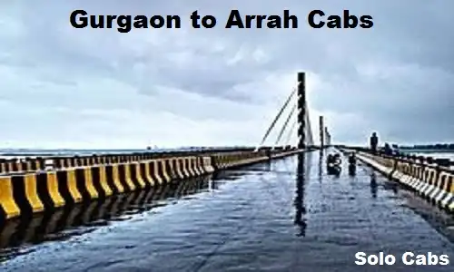 gurgaon to arrah cabs