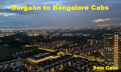 gurgaon to bangalore cabs