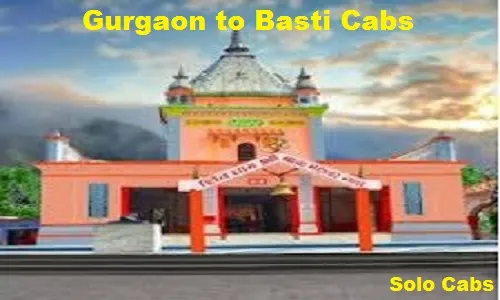gurgaon to basti cabs
