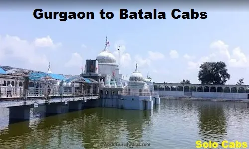 gurgaon to batala cabs