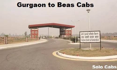 gurgaon to beas cabs