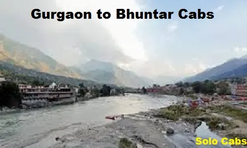 gurgaon to bhuntar cabs