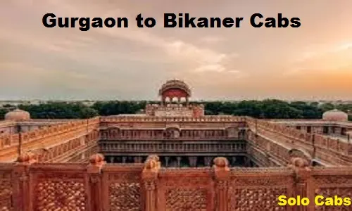 gurgaon to bikaner cabs