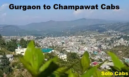 gurgaon to champawat cabs