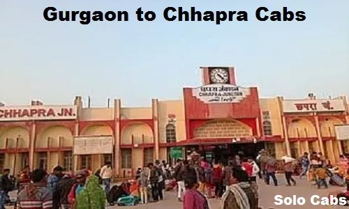 gurgaon to chhapra cabs