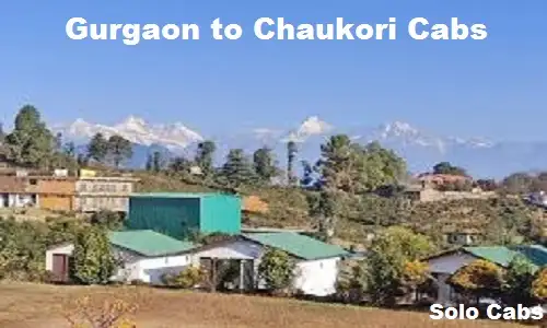 gurgaon to chaukori cabs