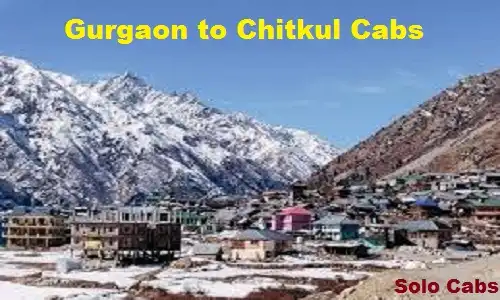 gurgaon to chitkul cabs