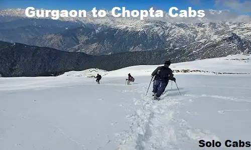 gurgaon to chopta cabs
