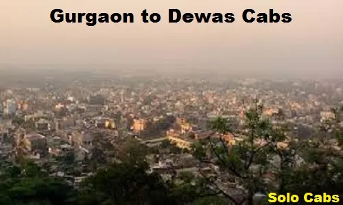 gurgaon to dewas cabs
