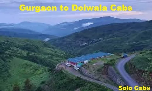 gurgaon to doiwala cabs