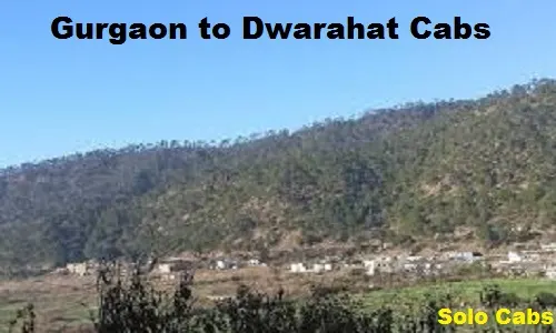gurgaon to dwarahat cabs
