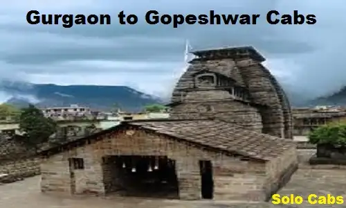 gurgaon to gopeshwar cabs