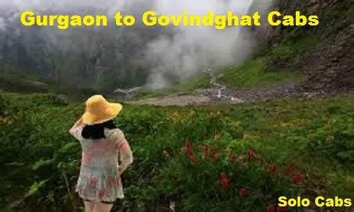 gurgaon to govindghat cabs