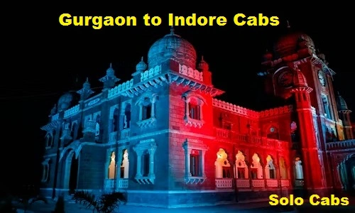 gurgaon to indore cabs