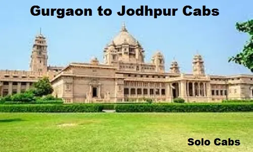 gurgaon to jodhpur cabs