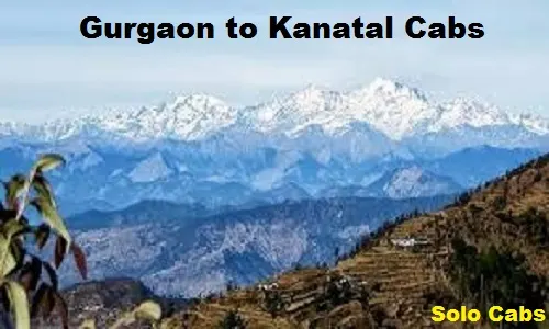 gurgaon to kanatal cabs
