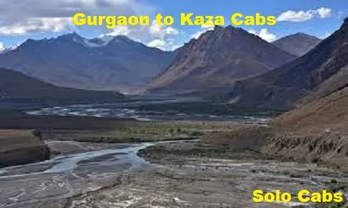 gurgaon to kaza cabs