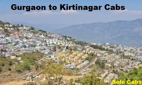 gurgaon to kirtinagar cabs