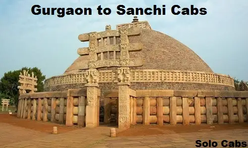 gurgaon to sanchi cabs