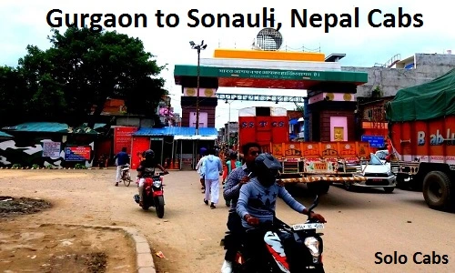 gurgaon to sonauli cabs