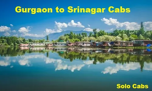 gurgaon to srinagar cabs