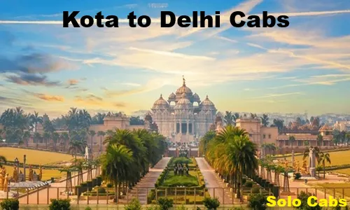 kota to delhi cabs