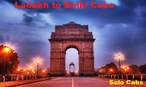 ladakh to delhi cabs