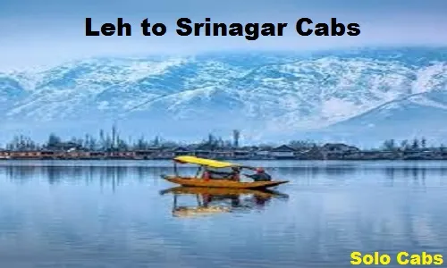 leh to srinagar cabs