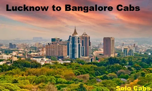 lucknow to bangalore cabs