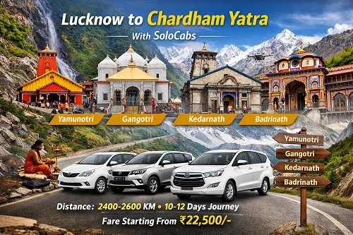 lucknow to chardham yatra cabs
