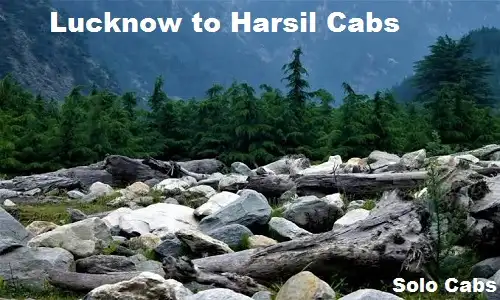 lucknow to harsil cabs